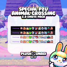 Cargar imagen en el visor de la galería, Animal Crossing 2.0 P2U Emotes
