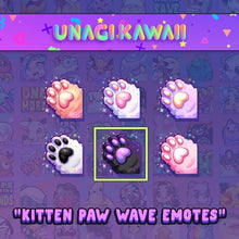 Cargar imagen en el visor de la galería, Kitty Paw Wave P2U Emotes
