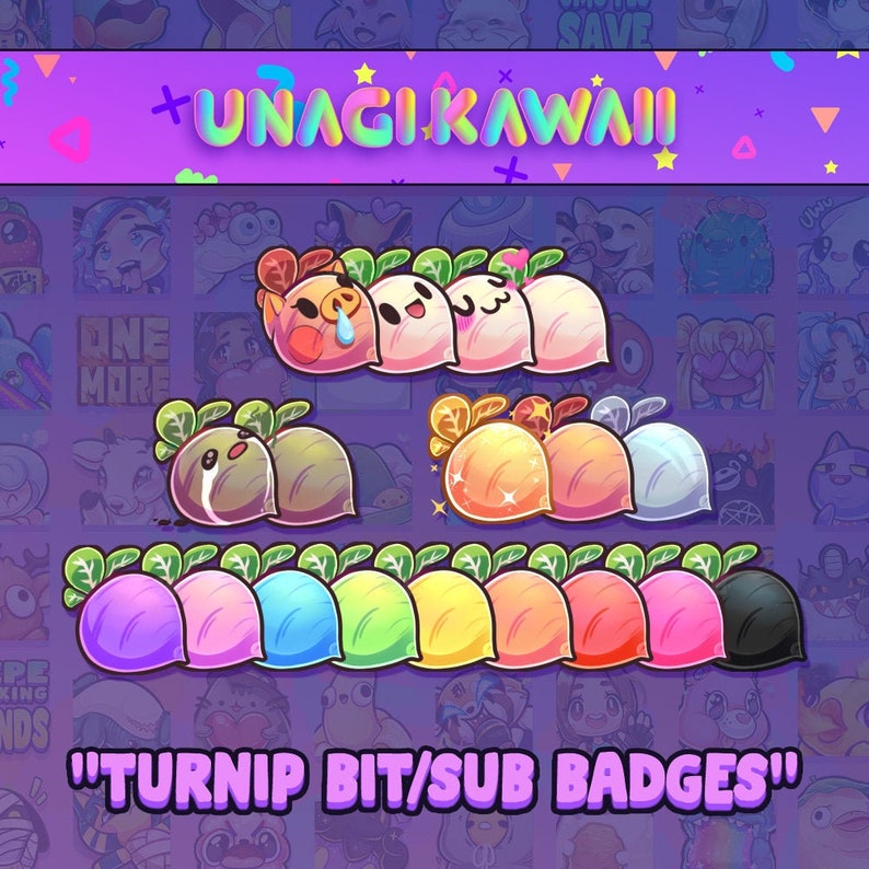 Animal Crossing Turnips P2U Badges