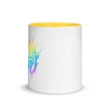 Load image into Gallery viewer, Rainbow Plushunagi Interior Colour Mug
