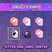 Cargar imagen en el visor de la galería, Kitty Paw Wave P2U Emotes
