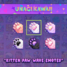 Load image into Gallery viewer, Kitty Paw Wave P2U Emotes

